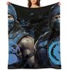 MK 1 Sub Zero Throw Blanket Beautifuls Stuffeds Luxury Brand Single Blankets