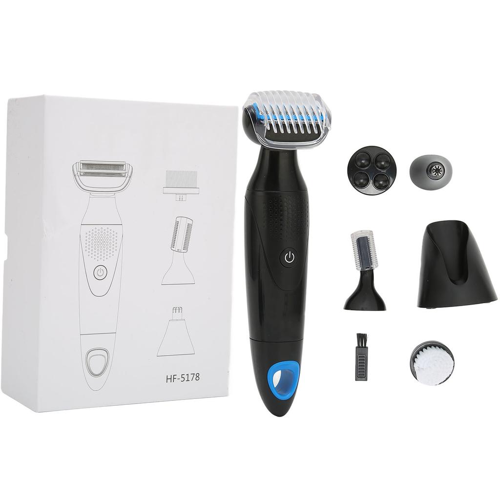5 в 1 многофункциональная электрическая бритва для удаления волос на бровях, носу, теле(Mle noire )