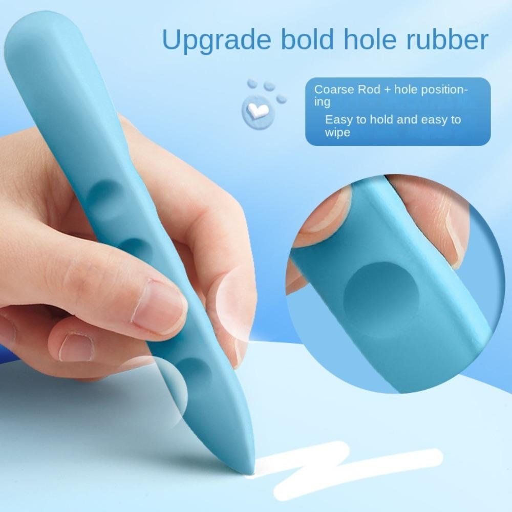 Tools Pen Shape Students Stationery Traceless Eraser Hole Eraser Pencil Eraser Dustless Eraser