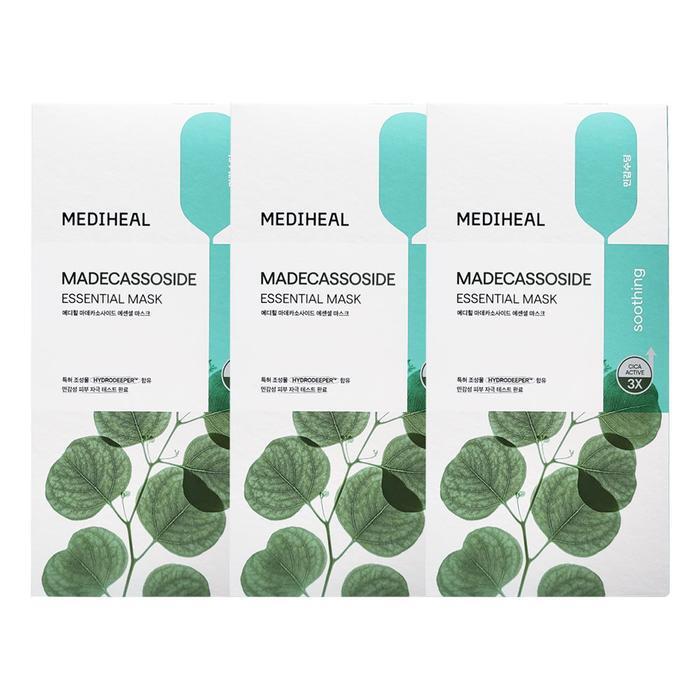 Mediheal Мадекассосид Эссенциальная Маска 10 Штук (3 упаковки) (40944650)