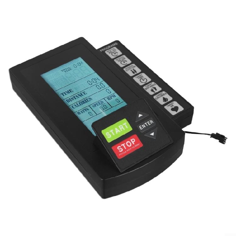 Велокомпьютер Спидометр Монитор сердечного ритма ЖК-дисплей для электровелосипеда для велотренажеров и фитнес-оборудования