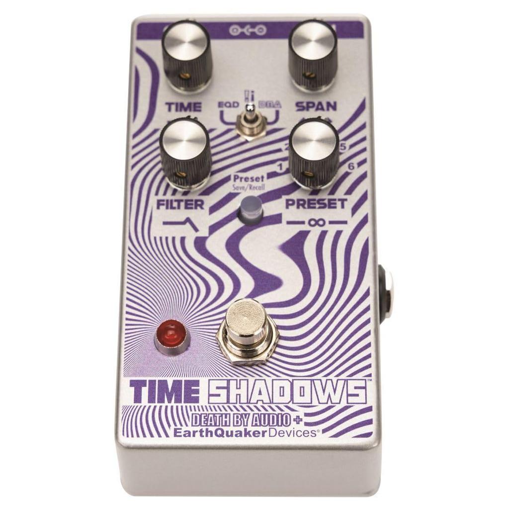 Earthquaker Devices EQD Time Shadows Субгармонический Резонатор Гитарная Эффект-Педаль Мульти-Дилей
