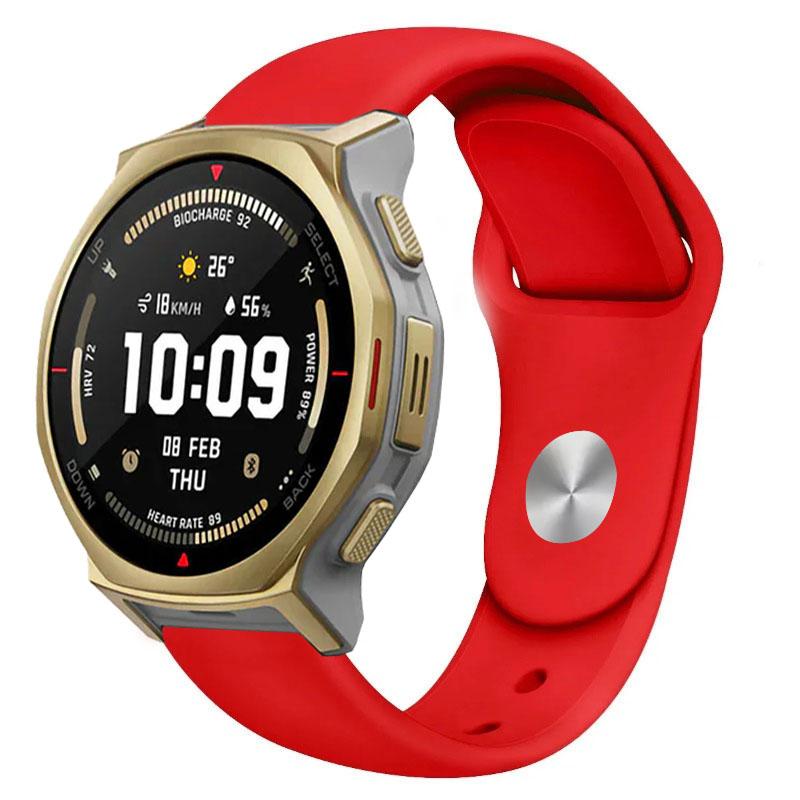 Спортивный силиконовый ремешок 18/20/22 мм для Amazfit T-REX3 Pro 48/44 мм Active 2 Браслет Ремешок для запястья для Amazfit Helio Balance 2-1/Bip 6-5