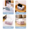 Rectangular Tissue Box Holder with Lid Large Capacity Universal Fit Tissue Container