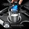 Auto Stainless Steel Ashtray Multifunctional Car Cup Holder For BMW M F10 F20 F30 F40 F15 F25 F26 F31 F49 E62 E83 E84 E111