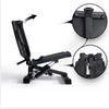 Stepper multifunctional trainer chair crunches resistance bands adjustment foldable flexara