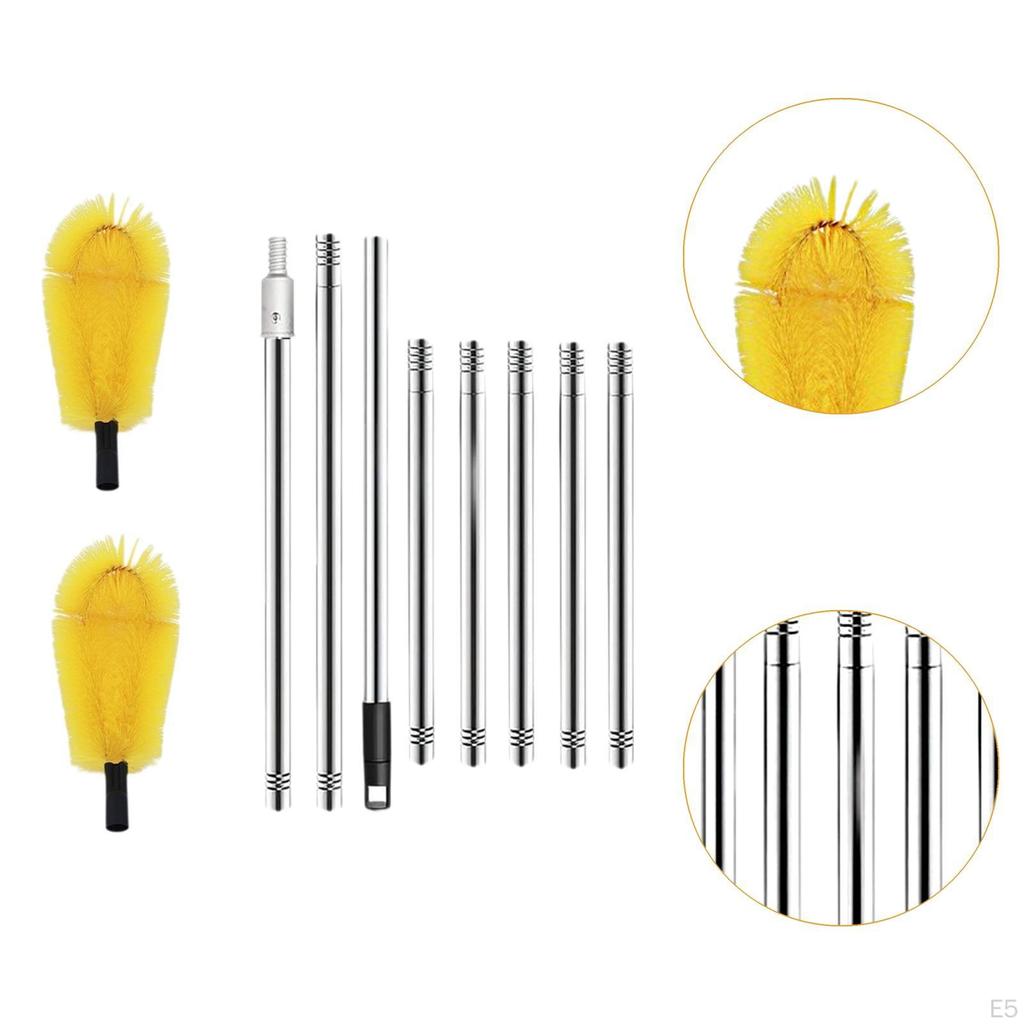 Durable Stainless Steel Gutter Brush for Easy Debris Removal