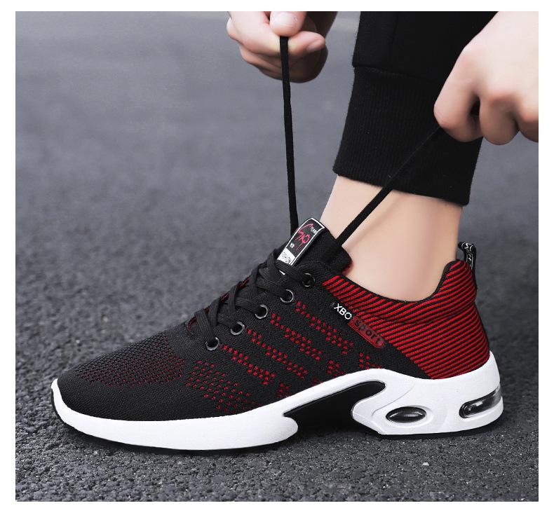 Shoes for Men 2024 New Cross Border Foreign Trade Men's Shoes Lace Up Running Shoes Lightweight Sneakers Casual Sports Shoes for Men