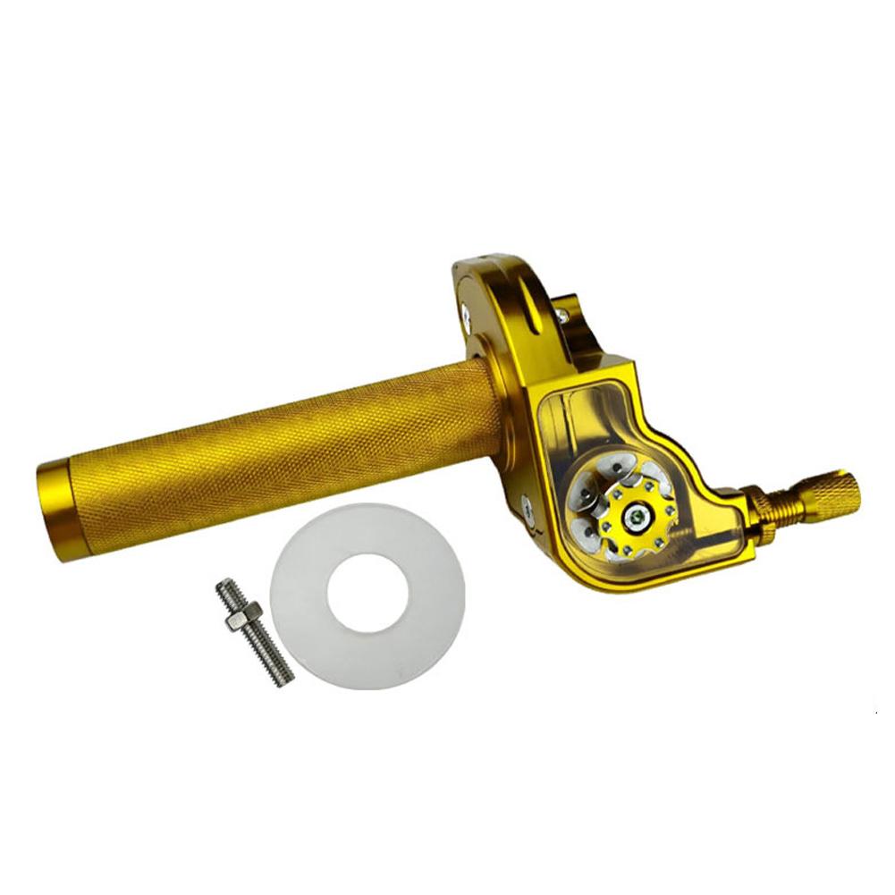 22 мм CNC Алюминиевые Мотоциклетные Ручки Газа с Поворотом Руля для Мопеда Скутера Квадроцикла