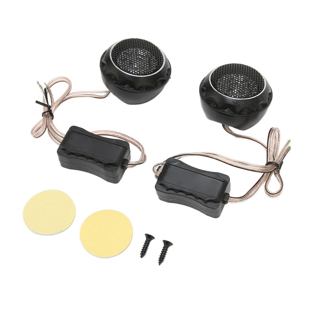 2 шт. Купольный твитер 140 Вт Металлический железный громкоговоритель Универсальный для автомобильных аудиосистем