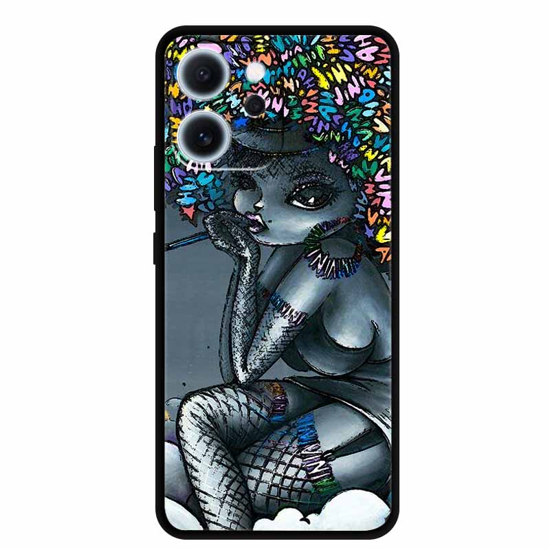 Cartoon Phone Case For Oppo Reno15 F Soft TPU Silicone Protector Relief Flower Emboss 3D Cover Funda Reno15F 15F Bumper Shield