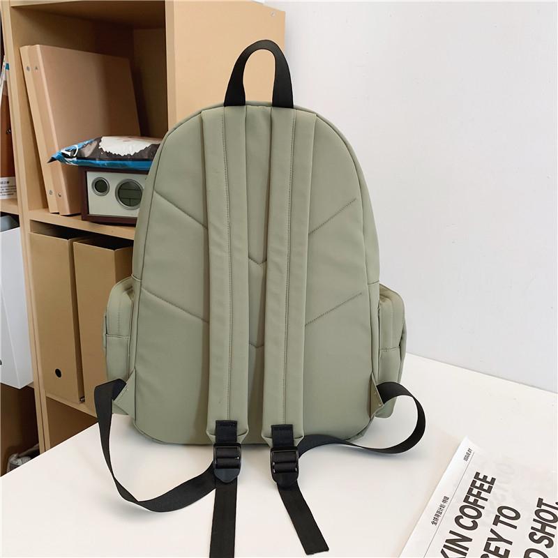 Сплошной цвет школьной сумки студентки рюкзак путешествия рюкзак