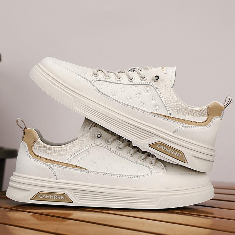 Мужская обувь 2025 года, новая весенняя повседневная обувь для сноуборда, дышащие белые туфли на плоской подошве, мужская модная универсальная спортивная обувь на мягкой подошве