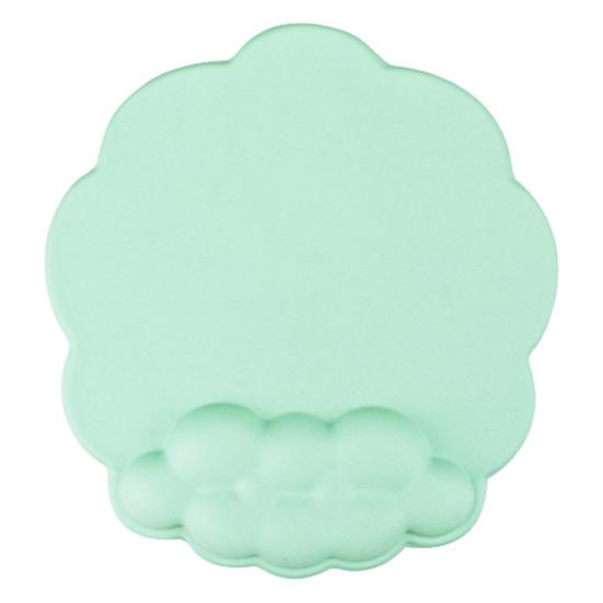 Эргономичная клавиатура, подставка для запястий, коврик для мыши в форме облака, нескользящий силиконовый настольный коврик для мыши, офисный ковер для мыши, браслет, мягкая поддержка