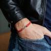 Браслет-нить «Бесконечная любовь» для пары, 6 цветов, нержавеющая сталь, металл 3 мм, миланская нить, аксессуары ко Дню святого Валентина