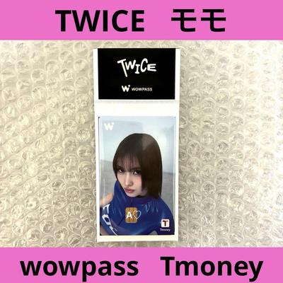 [Б/У] TWICE Момо wowpass Tmoney Wowpass IC-карта Корея