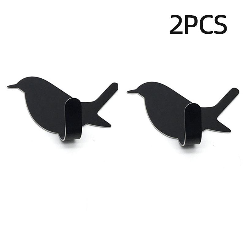 Самоклеящиеся крючки с узором птиц, держатель для хранения для ванной комнаты, кухни, вешалка, наклейка на стену, подвесные дверные вешалки для одежды, полотенец