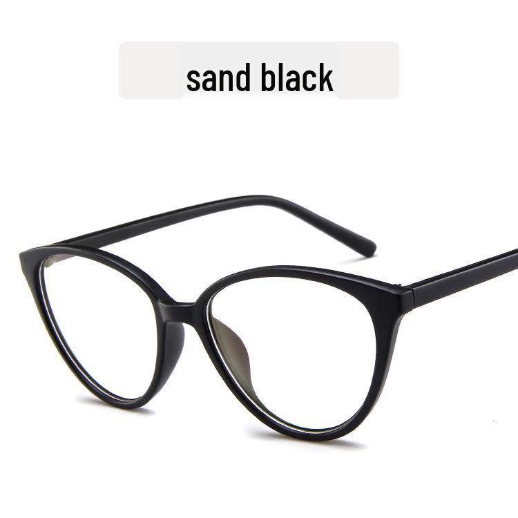 Retro Cat-Eye Eyeglass Frames - Fashion Trend 2360, Large European & American Style