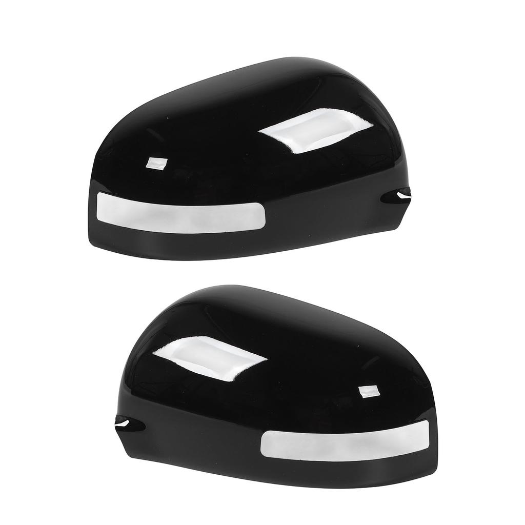 Крышка зеркала заднего вида, высокопрочная глянцевая черная крышка зеркала двери, замена крышки для Outlander