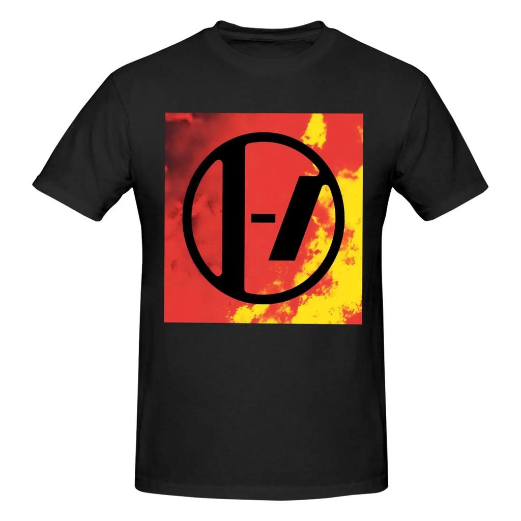 T-Shirt Men's Twenty One Pilots Band Women Men Unisex Short Sleeve Oversized Rapper Hip Hop Punk Street Wear Harajuku Unisex Tee