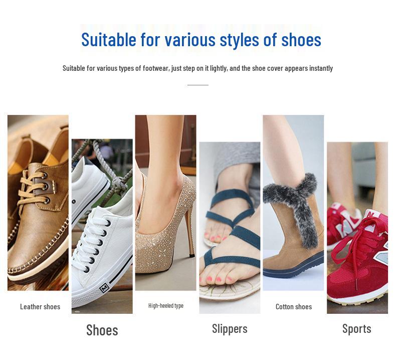 7-Color Intelligent Dustproof Shoe Cover Machine for Indoor Use