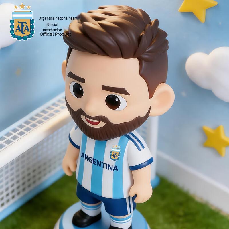 Messi Argentina National Team Mini Player Figurine