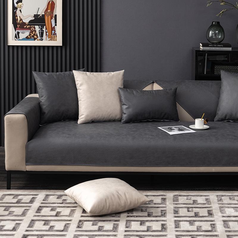 Технология ткань чехол для дивана утолщенный водонепроницаемый барьер для мочи диван подушка наволочка посылка диванная подушка мягкая ткань искусство