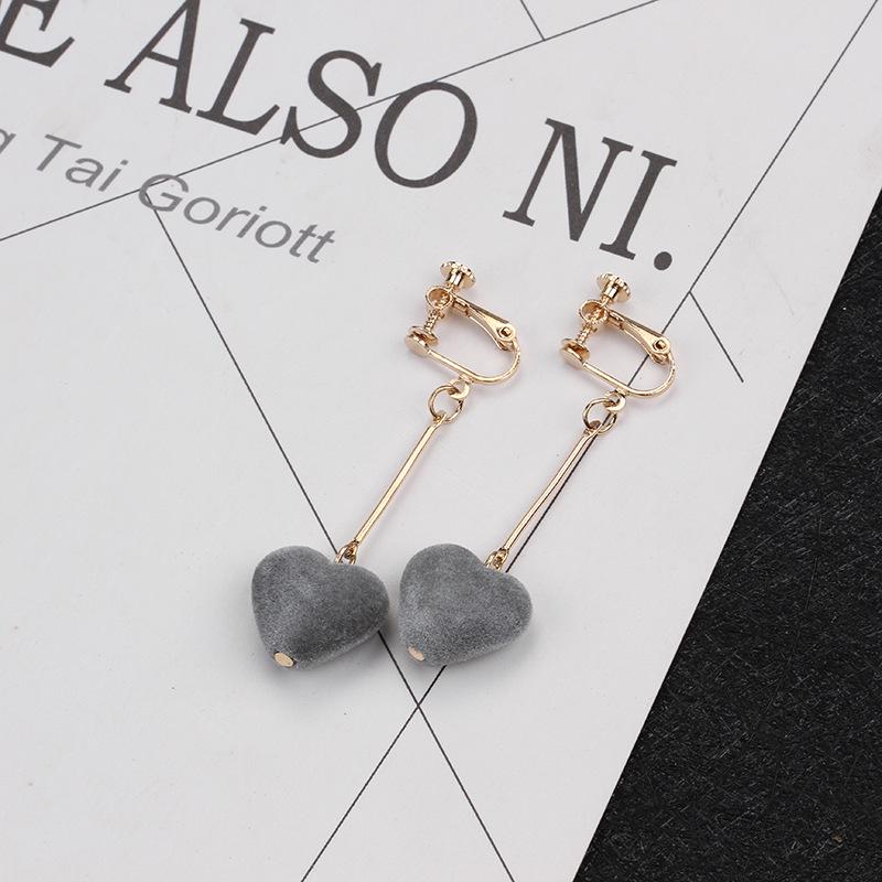 Асимметричные серьги-клипсы Velvet Love с жемчугом для женщин — пирсинг не требуется