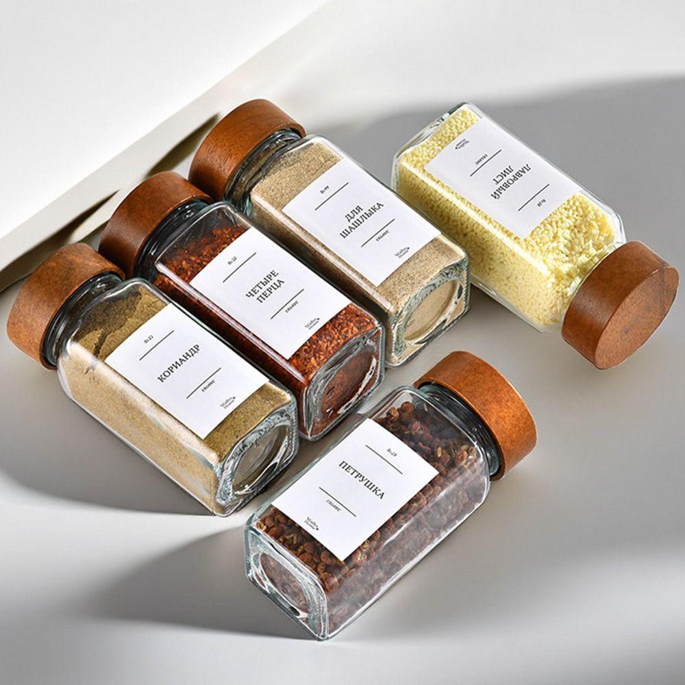 Прозрачный резервуар для хранения, стеклянная бутылка для хранения, бутылки для дозирования, герметичная банка для хранения продуктов