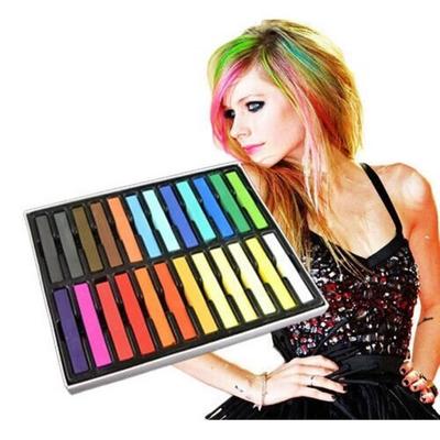 24 мелка для волос hair chalk окрашивание Нетоксичный неперманентный