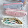 Kawaii Pencil Case Pillow Bag Large Capacity Short Fluff Bag for Supplies Stationery Box Cosmetic Bag