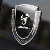 car stickers 3D metal accsesories auto accessory for abarth 695 595 500 competizione