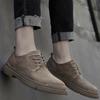 New High Quality Oxford Casual Shoes Man Classic Fashion Sneakers Male Comfortable Footwear Dress Shoes Suede Leather Men Shoes