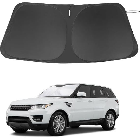 TINGLU Солнцезащитный козырек для Tesla Model X Tesla X 2016-2024 2025 Аксессуары Солнцезащитный козырек на лобовое стекло Защита от УФ-лучей Накидка на солнцезащитный козырек С