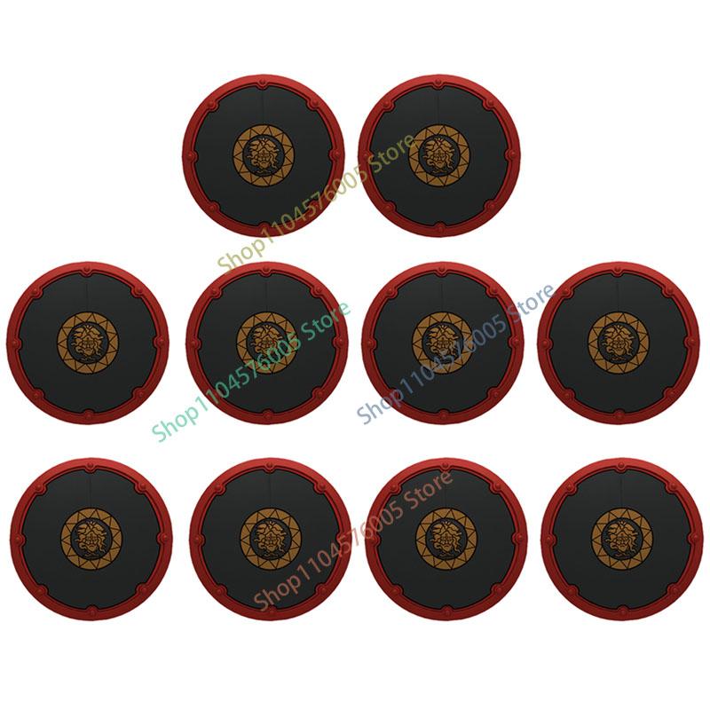 Средневековый Рим Щит Военные Строительные Блоки Фигурка Римского Солдата Воина Рыцаря Лучник Фартук Плащ Аксессуары Кирпичная Игрушка Подарок