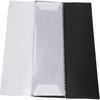 Black Piano Music Sheet Folder Plastic A4 Document Folder Music Notebook  For Band Performers