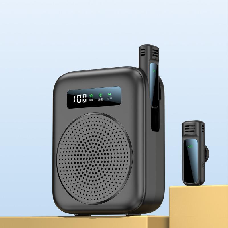 Новый беспроводной bluetooth громкоговоритель в виде маленькой пчелы, микрофон для учителя, микрофон для экскурсовода, портативный громкоговоритель для продвижения