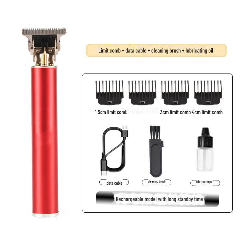 Электрическая машинка для стрижки волос T9 Cross-Border для лысых и жирных голов с бритвой Carving