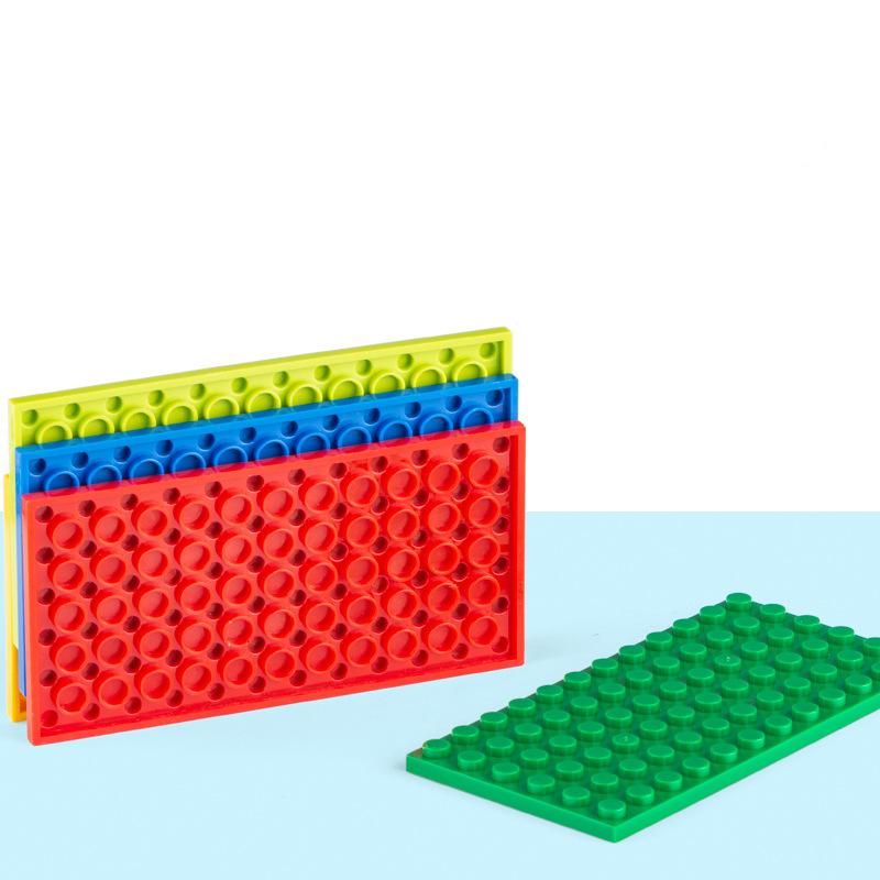 Нетоксичные 5 шт. Оптом Мелкие Детали 3028 Moc Строительный Блок 6X12 Аксессуары для Пола Строительный Блок Замок Игрушки