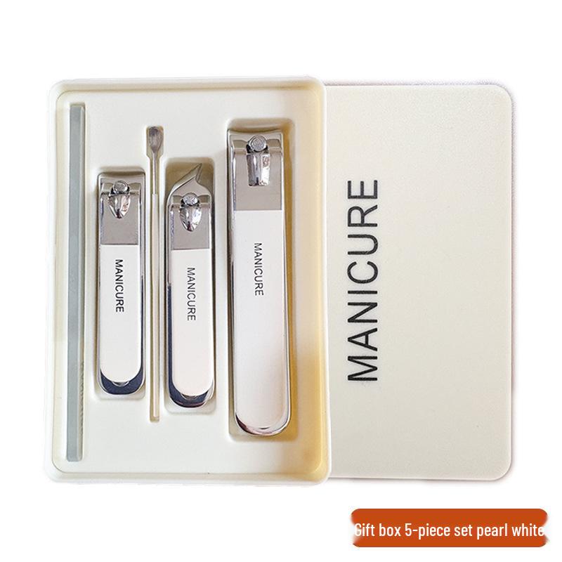 Премиальный набор кусачек для ногтей, устойчивый к смазыванию и брызгам, для мужчин и женщин