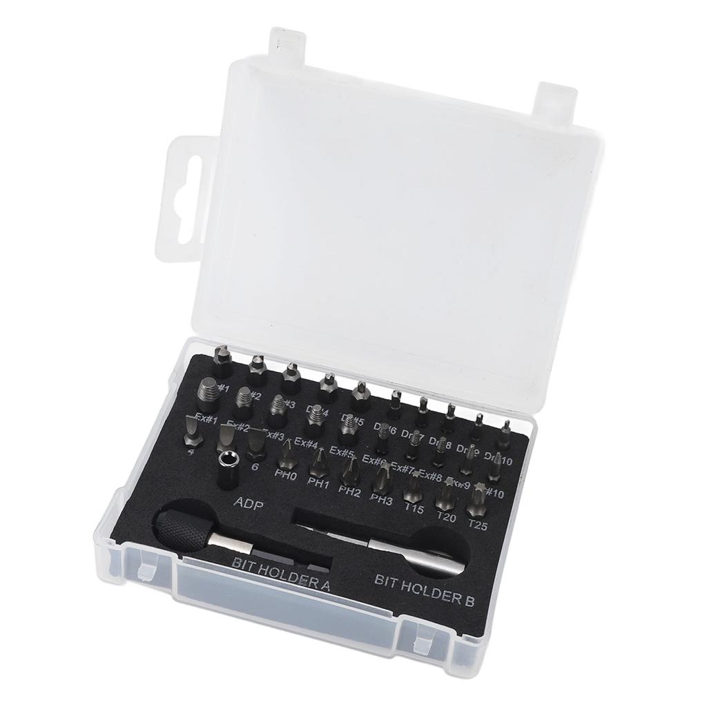 Набор из 33 шт. экстракторов для поврежденных, сорванных, ржавых болтов и гаек с футляром для переноски