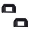 JJC Eyecups for Canon Kiss Ef Compatible (2-Pack) X10, X7i, X7, X6i, X5, X4, X3, X2, 9000D, F, X50, X70, X90,