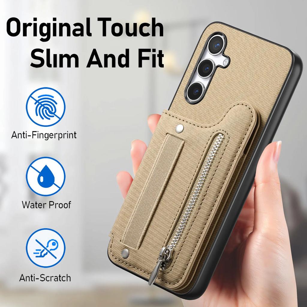 Кошелек с держателем для карт Чехол для телефона Для Samsung Galaxy S25 S24 FE Edge S26 S23 Ultra S22 Plus A37 A57 A17 A07 A56 A55 A36 Чехол