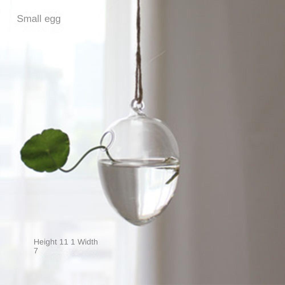Gifts Hydroponics Hanging Glass Vase Garden Supplies Home Decoration Terrarium Container Portable Flower Plant Pots