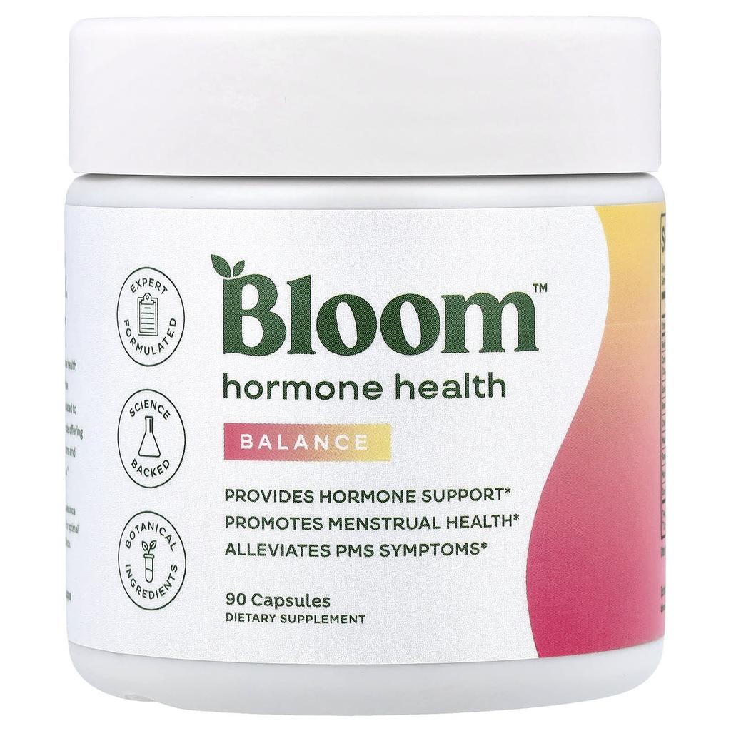 BLOOM Hormonal Health, Balance, 90 Capsules