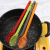 Long Handle Silicone Spoon, Heat Resistant Food Grade Stirring Spoon, Dishwasher Safe Non-stick Mixing Spoon Kitchen Utensils
