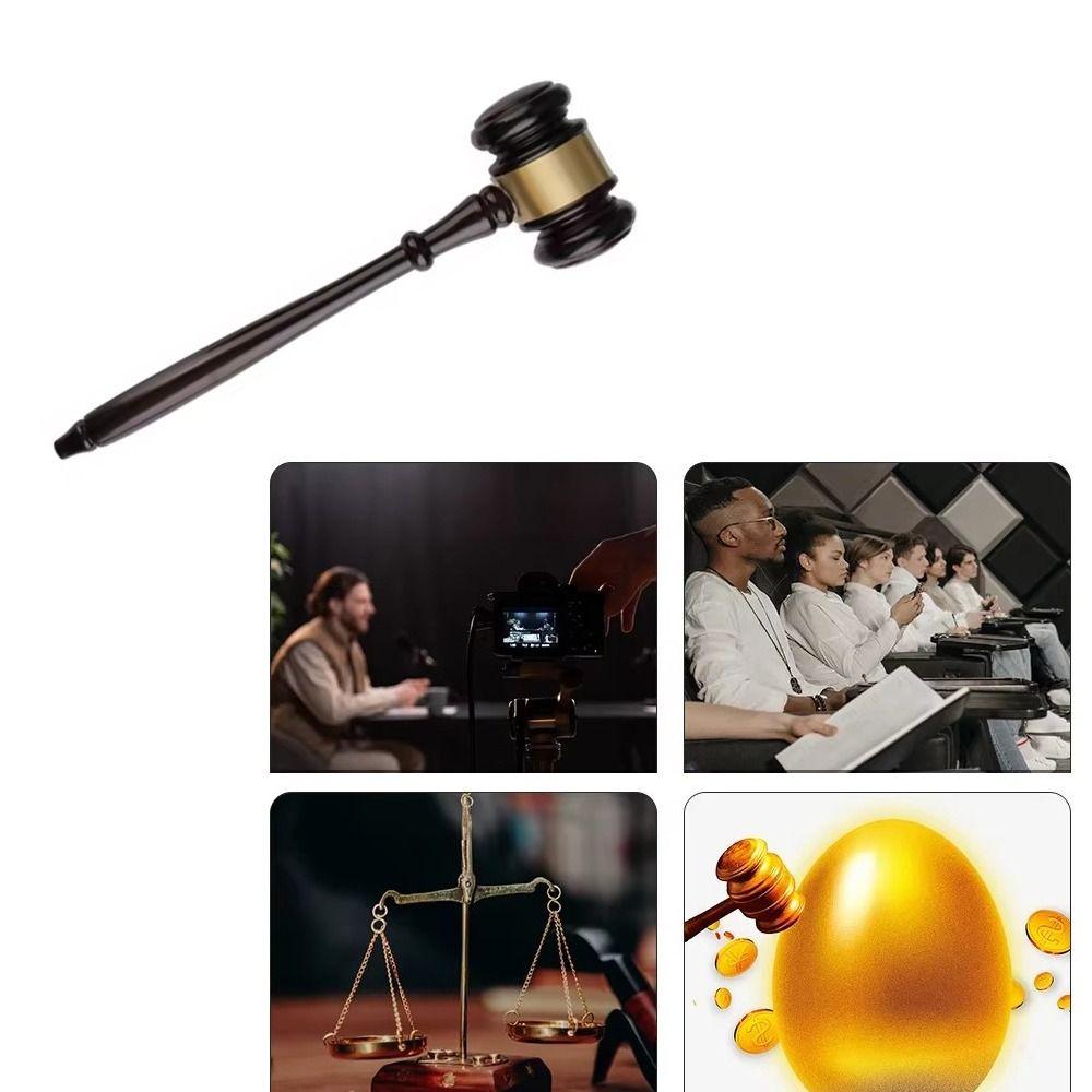 Knock Wood Gavel Hammer Sound Hand Tools Attorney Decorative Hammer High Quality Auction Hammer