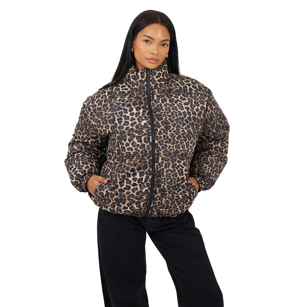 Brave Soul Womens/Ladies Reversible Oversized Puffer Jacket