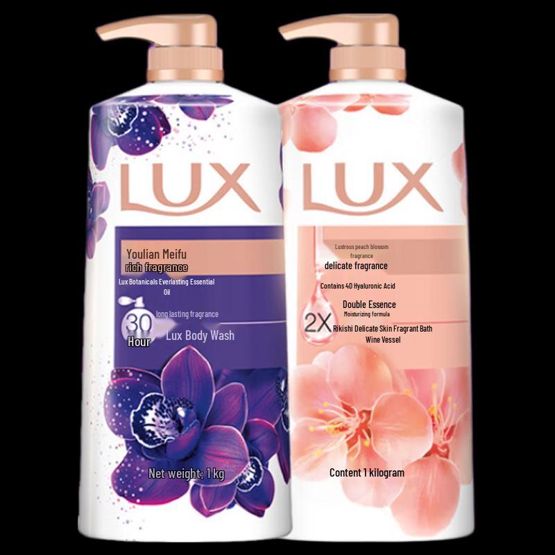 lux Гель для душа с ароматом эфирных масел, двойная упаковка