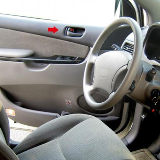 For 2004-2010 Toyota Sienna Front Left Interior Ide Door Handle Gray Driver